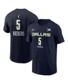 Nike Men's Paige Bueckers Navy Dallas Wings 2025 Wnba Draft Explorer Edition Name Number T-shirt In Blue