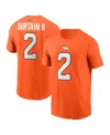 Nike Men's Patrick Surtain Ii Orange Denver Broncos Name Number T-shirt In Orange