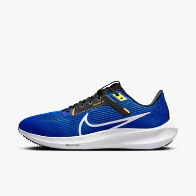 Nike Men's Pegasus 40 Road Running Shoes In 401 Racer Blue/white-black