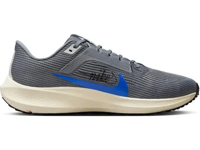 Nike Men's Pegasus 40 Road Running Shoes In Premium 002 Smoke Grey/multi