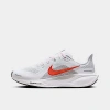 Nike Men's Pegasus 41 Road Running Shoes In White/wolf Grey/black/picante Red