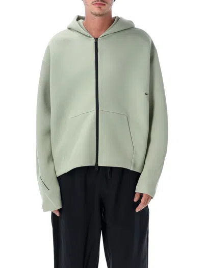 Nike Relaxed-fit Tech Zip Hoodie In Green