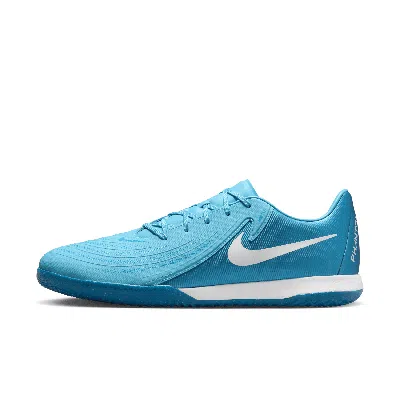 Nike Men's Phantom Gx 2 Academy Ic Low-top Soccer Shoes In Blue
