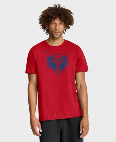 NIKE MEN'S PHILADELPHIA PHILLIES ICON STANDARD-FIT T-SHIRT