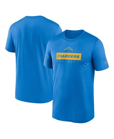 Nike Men's Powder Blue Los Angeles Chargers Sideline Legend Performance T-shirt