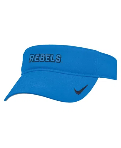 Nike Men's Powder Blue Ole Miss Rebels 2025 On-field Ace Performance Adjustable Visor Hat