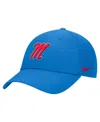 Nike Men's Powder Blue Ole Miss Rebels 2025 On-field Club Performance Adjustable Hat In Blue