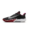 Nike Men's Precision 7 Basketball Shoes In Black/university Red/white