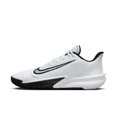 Nike Men's Precision 7 Basketball Shoes In White