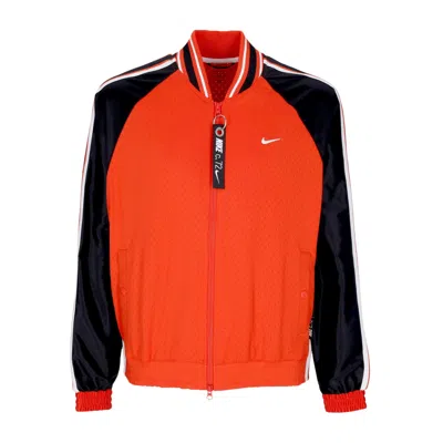 Nike Men's Premium Basketball Jacket Picante Red/black/white