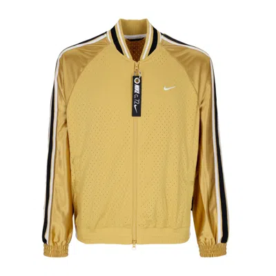 Nike Men's Premium Basketball Jacket Wheat Gold/wheat Gold/white