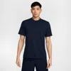 Nike Primary Training Dri-fit Short Sleeve T-shirt In Blue