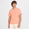 Nike Men's Primary Dri-fit Short-sleeve Versatile Top In Orange