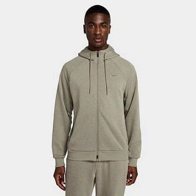 NIKE NIKE MEN'S PRIMARY DRI-FIT UV FULL-ZIP VERSATILE HOODIE