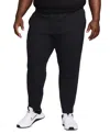 Nike Men's Primary Dri-fit Uv Tapered Versatile Pants In Black,(black)