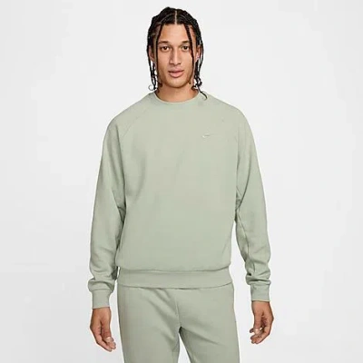 Nike Men's Standard Issue Dri-fit Basketball Crew-neck Sweatshirt In Jade Horizon/jade Horizon