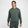 Nike Men's Primary Dri-fit Uv Versatile Sweatshirt In Vintage Green/vintage Green