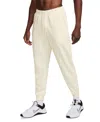 Nike Men's Primary Fleece Dri-fit Uv Tapered Performance Pants In Pale Ivory,(pale Ivory)