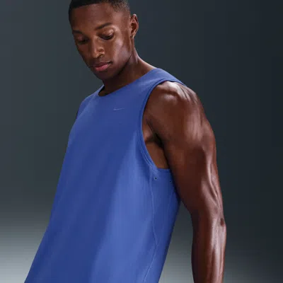Nike Men's Primary Dri-fit Versatile Tank Top In Blue