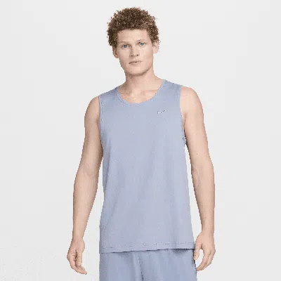 Nike Men's Primary Dri-fit Versatile Tank Top In Blue