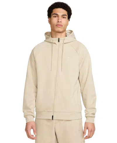 NIKE MEN'S PRIMARY DRI-FIT ZIP-FRONT PERFORMANCE HOODIE