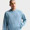Nike Men's Primary Nanoknit Dri-fit Uv Protection Pullover Performance Hoodie In Blue