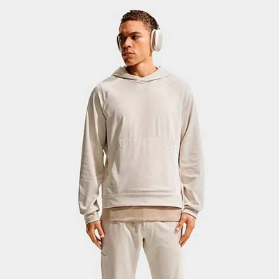 Nike Men's Primary Nanoknit Dri-fit Uv Protection Pullover Training Hoodie In Neutral