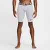 Nike Men's  Pro Baseball 10" Slider Shorts In Grey