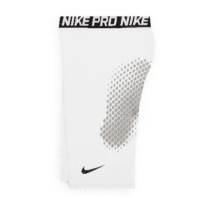 Nike Men's  Pro Baseball 10" Slider Shorts In White