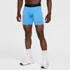 Nike Men's  Pro Dri-fit Fitness Shorts In Blue