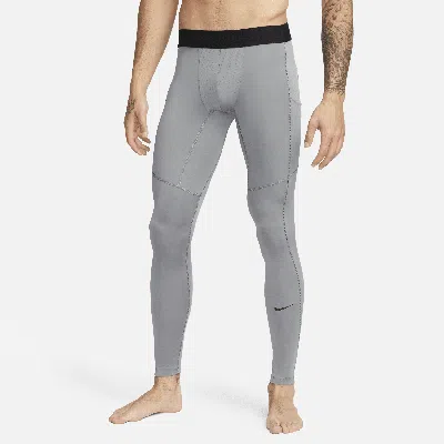 Nike Men's  Pro Dri-fit Fitness Tights In Grey