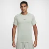 Nike Men's  Pro Dri-fit Slim Short-sleeve Top In Green