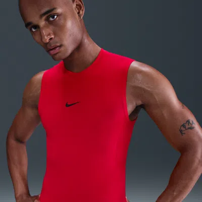 Nike Men's  Pro Dri-fit Tight Sleeveless Fitness Top
