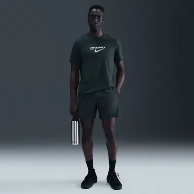 Nike Men's  Pro Training Dri-fit 6" Shorts In Green