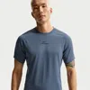 Nike Men's  Pro Training Dri-fit Short-sleeve Top In Blue