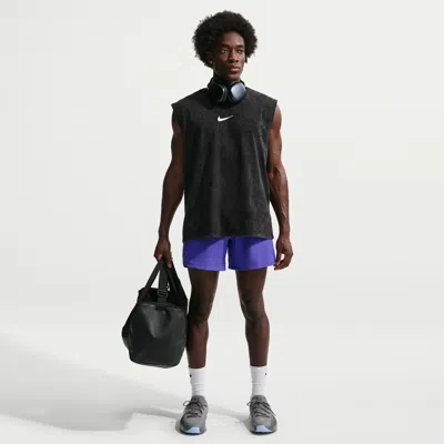 Nike Men's  Pro Training Dri-fit 6" Shorts In Purple
