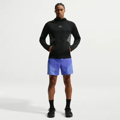 Nike Men's  Pro Training Dri-fit Adv 6" Shorts In Blue