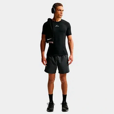 Nike Men's Pro Training Dri-fit Adv Short-sleeve Top In Black
