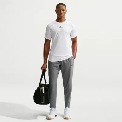 Nike Men's  Pro Training Dri-fit Pants In White