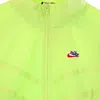 Nike Men's Pull-on Windbreaker M Sportswear Heritage Windrunner Lnd Half-zip Hooded Jacket Key Lime In Key Lime