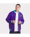 Nike Arizona Diamondbacks Authentic Collection City Connect  Men's Mlb Full-zip Bomber Jacket In Purple