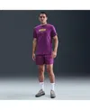Nike Purple Barcelona 2025/26 Wordmark T-shirt In Purple