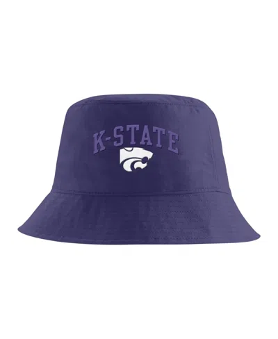 Nike Men's Purple Kansas State Wildcats Apex Striped Bucket Hat