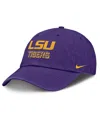 Nike Lsu On-field Club Gameday  Men's College Adjustable Hat In Purple