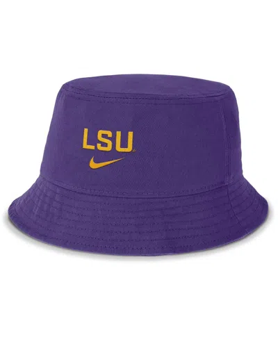Nike Men's Purple Lsu Tigers Apex Primetime Bucket Hat