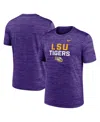 Nike Lsu Campus Center Stack Velocity  Men's Dri-fit College T-shirt In Purple