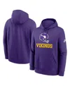 Nike Minnesota Vikings Best Season Rewind Club  Men's Nfl Pullover Hoodie In Purple