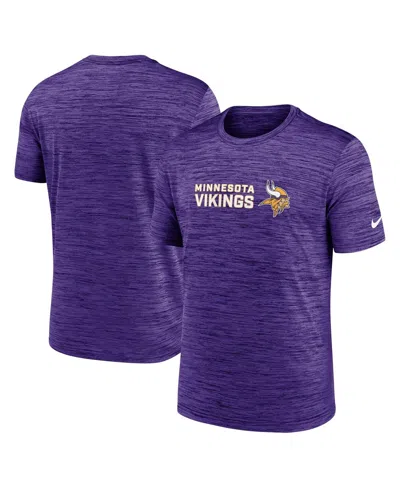 Nike Men's Purple Minnesota Vikings Big Tall Primetime Reverse Play Velocity Performance T-shirt