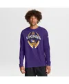 Nike Men's Purple Minnesota Vikings Primetime Legend Icon Performance Long Sleeve T-shirt In Purple