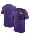 Nike Minnesota Vikings Sideline Coach  Men's Dri-fit Nfl Top In Gold